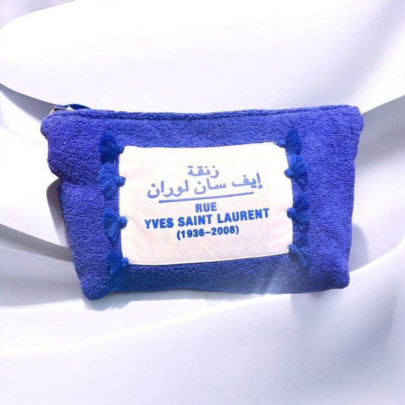 Pochette en hommage à YSL