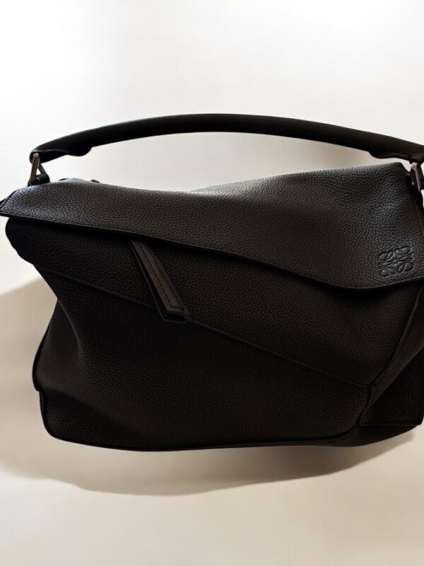 Loewe Grand sac Puzzle Edge en cuir de veau grainé