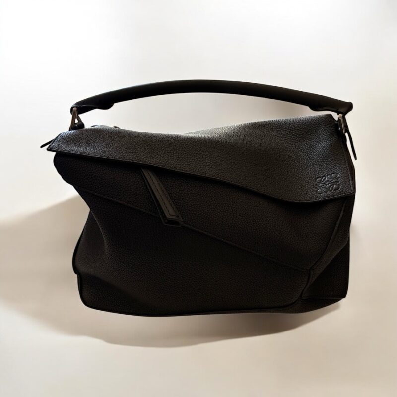 Loewe Grand sac Puzzle Edge en cuir de veau grainé