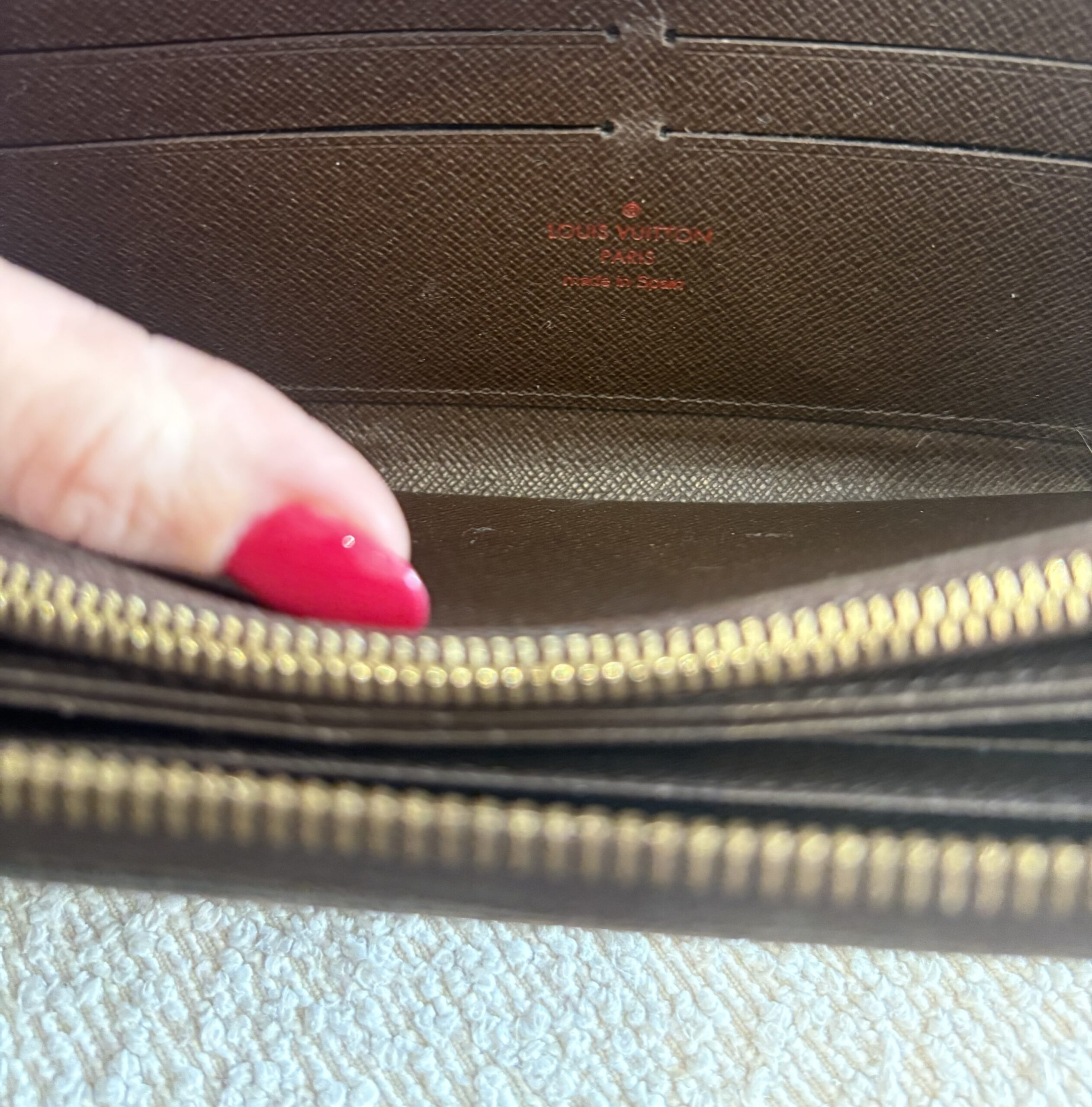 Portefeuille Louis Vuitton zippy – Image 6